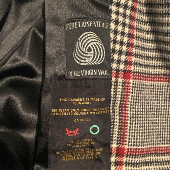 Aquascrutum Vintage Plaid Trench Coat with Belt - Picture 13 of 16